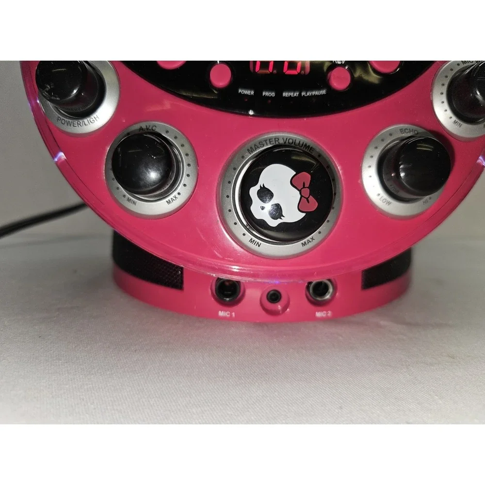 Monster High Disco party CD Player & Karaoke Machine  
